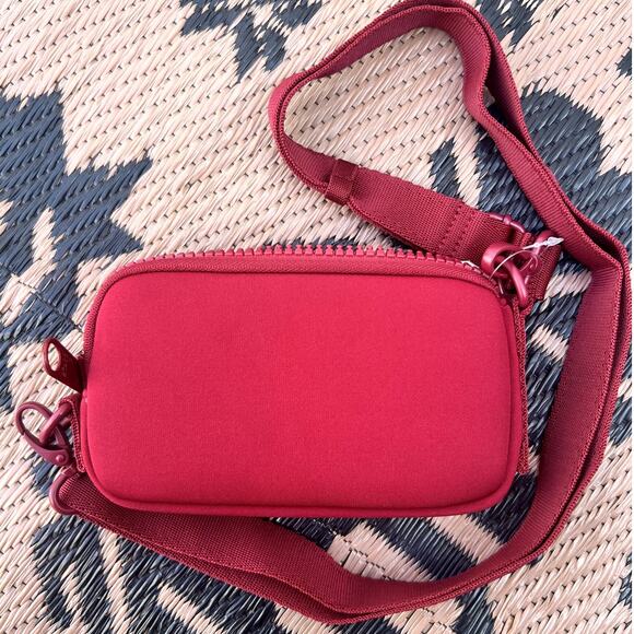 Dagne Dover | Sephora Exclusive Limited Edition Phone Sling Bag Burgundy Red - Picture 4 of 7